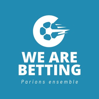 Logo de la chaîne télégraphique wearebetting1 - We Are Betting