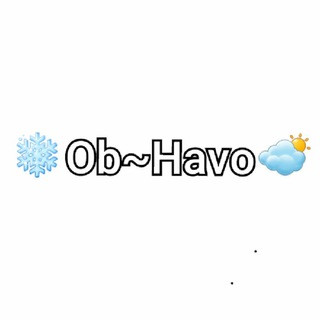 Telegram kanalining logotibi weather_in_uzbekistan — ❄️Ob~Havo🌤
