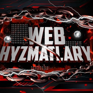Telgraf kanalının logosu web_hyzmatlary — 𝐖𝐄𝐁 𝐇𝐘𝐙𝐌𝐀𝐓𝐋𝐀𝐑𝐘