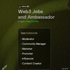 Логотип телеграм канала @web3ambassadors — WEB3 AMBASSADORS