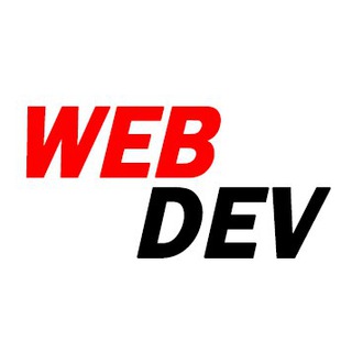 Логотип телеграм канала @webb_dev — WebDEV