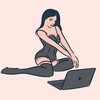 Logo of telegram channel webcamgirls4u — New webcam models 🍓