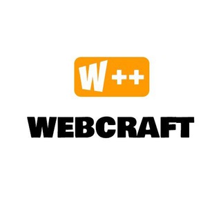 Логотип телеграм -каналу webcraftchanel — WEBCRAFT | Головний канал