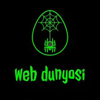 Telegram kanalining logotibi webdunyosi — Web Dunyosi