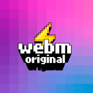 Логотип телеграм канала @webmoriginal — WebM⚡️Original