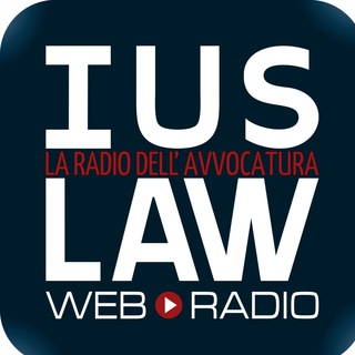 Logo del canale telegramma webradioiuslaw - IusLaw WebRadio