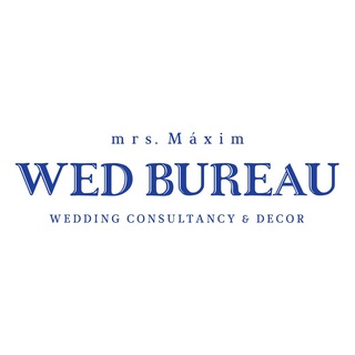 Логотип телеграм канала @wedbureau — Mrs. Máxim Wed Bureau
