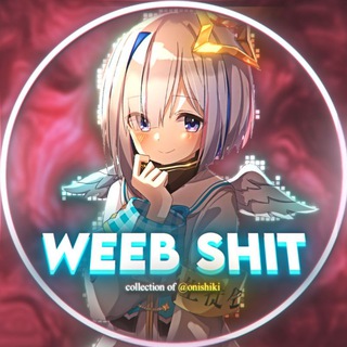 لوگوی کانال تلگرام weebshit — Weeb Shit | ویب شت