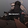 Logo of telegram channel welcometomyhousee — Waix character's☕️