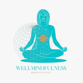 Logotipo del canal de telegramas wellnessgt - wellmindfulness