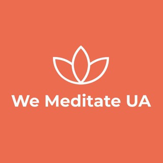 Логотип телеграм -каналу wemeditateua — We Meditate UA - Тиждень відновлення життя