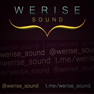 Логотип телеграм канала @werise_sound — WERISE〰️SOUND