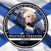 Logo of telegram channel westernfree — Western Freedom | WF