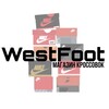 Логотип телеграм канала @westfootshop — WestFoot | Онлайн - магазин кроссовок