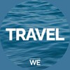 Логотип телеграм канала @wetravel_media — WE Travel