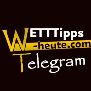 Logo des Telegrammkanals wetttippsheute - Wetttipps-heute.com | Sportwetten Gruppe & Tipps