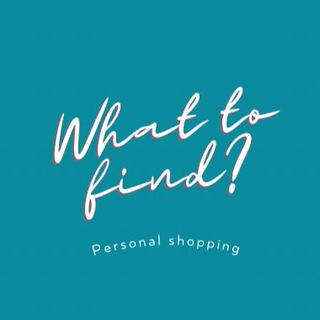 Логотип телеграм канала @what_to_find — What to find?