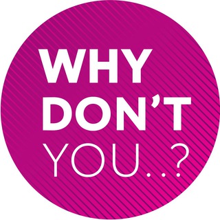 Логотип телеграм канала @whatshewore — WHY DON’T YOU..?