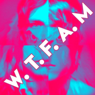 Логотип телеграм канала @whatthefckapplemusic — W.T.F.A.M.