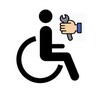 Логотип телеграм канала @wheelchair_upgrade — Апгрейд инвалидной коляски с электроприводом