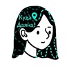 Логотип телеграм канала @where_dayana — Куда Даяна?