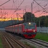 Логотип телеграм канала @where_suburban_train — Где сейчас уникальная электричка Москвы | ГСУЭМ