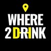 Логотип телеграм канала @where_to_drink — WHERE2DRINK.RUSSIA