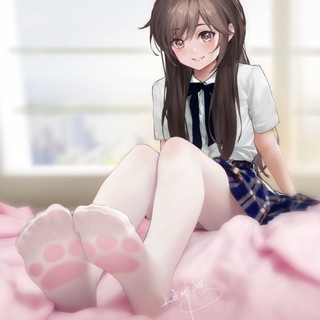 电报频道的标志 white_pantyhose_anime — 白丝雪糕anime(表频道）