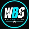 Логотип телеграм -каналу whitebluesector — White Blue Sector | ФК «Динамо» Київ