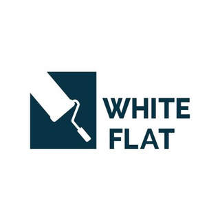 Логотип телеграм канала @whiteflat — WHITE FLAT. Ремонт квартир в Ростове
