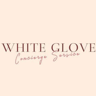 Логотип телеграм канала @whiteglovefashion — White Glove Concierge Service
