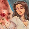 Логотип телеграм канала @whitegothic — Витражи и макбук 🥀 Снежа Юрашенская