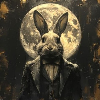 Telegram channel White Rabbit logo
