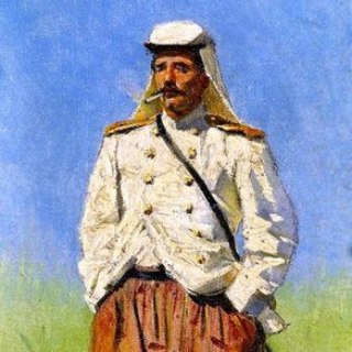 Логотип телеграм канала @whiteshirts_turkestan — Белые рубашки. Русский Туркестан