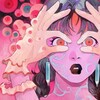 Логотип телеграм канала @whodrewart — кто-то нарисовал