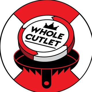 Логотип телеграм канала @wholecutlet — Игра на всю котлету