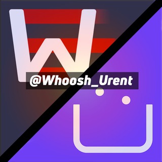 Логотип телеграм канала @whoosh_urent — Whoosh / Urent | Промокоды , бесплатные поездки