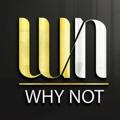 Logo saluran telegram whynotgi — graphic design & icdl / whynot