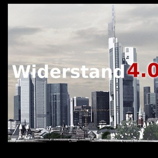 Telegram channel WIDERSTAND 4.0 logo