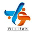 Telegram channel Wikifab/ویکی‌فاب logo