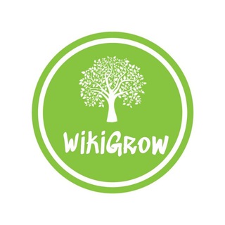 Логотип телеграм канала @wikigrow — WikiGrow