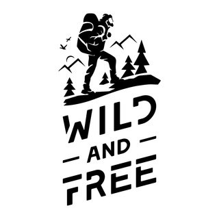 Логотип телеграм канала @wildandfreechannel — wild & free