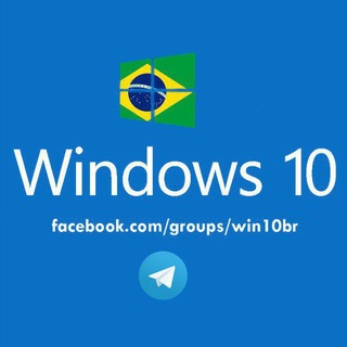 Logotipo do canal de telegrama windows10brasil - Windows 10 Brasil