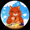 Логотип телеграм канала @winecatstorie — История Винного Кота