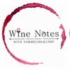 Логотип телеграм канала @winenotesclub — Wine Notes with Sommelier & Chef