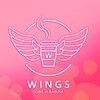 Логотип телеграм канала @wings_coffee — Wings кофе и вафли