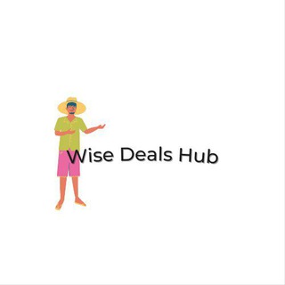 Logo of telegram channel wisedealshub — Wise Deals Hub | Amazing Deals 🔥| Best Deals 🛒