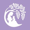 Логотип телеграм канала @wisteria_moscow — WISTERIA KIDS