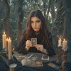 Логотип телеграм канала @withloveasyat — Асенние предсказания 🖤 Таро