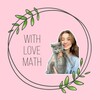 Логотип телеграм канала @withmathlove — WithLoveMath